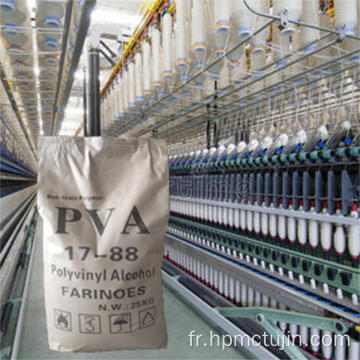 Polyvinyl Alcohol Pva 1788 pour le dimensionnement de la chaîne textile